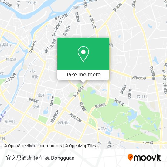 宜必思酒店-停车场 map