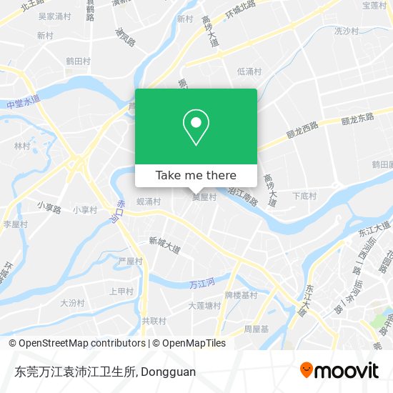 东莞万江袁沛江卫生所 map