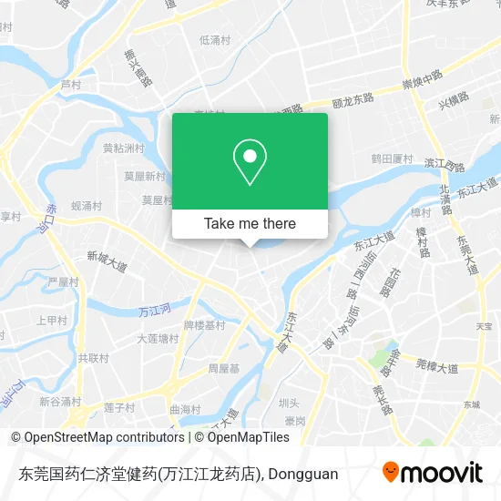 东莞国药仁济堂健药(万江江龙药店) map