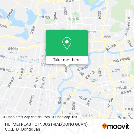 HUI MEI PLASTIC INDUSTRIAL(DONG GUAN) CO.,LTD. map