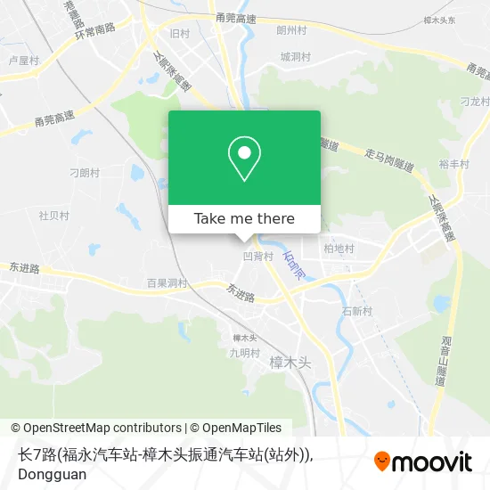 长7路(福永汽车站-樟木头振通汽车站(站外)) map
