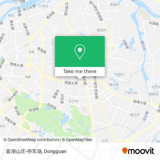 嘉湖山庄-停车场 map