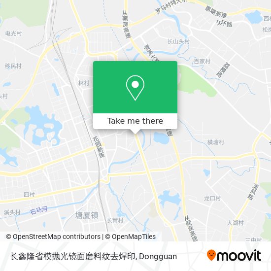 长鑫隆省模抛光镜面磨料纹去焊印 map