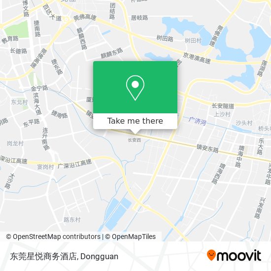 东莞星悦商务酒店 map