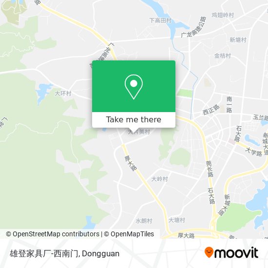 雄登家具厂-西南门 map