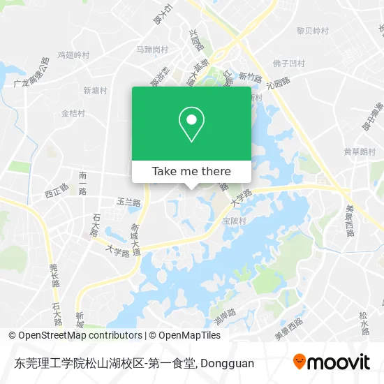 东莞理工学院松山湖校区-第一食堂 map