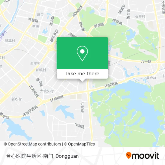 台心医院生活区-南门 map