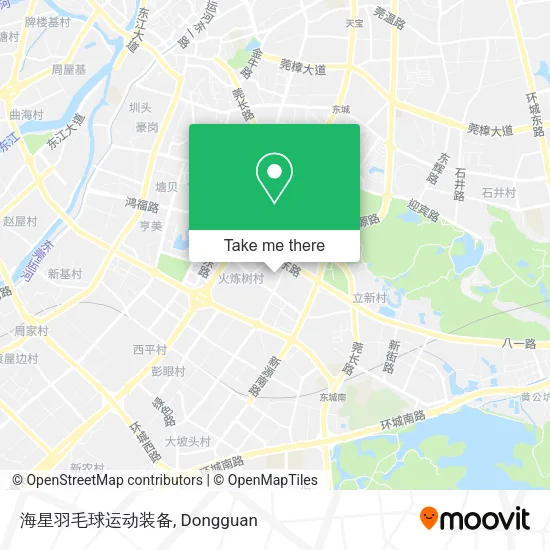 海星羽毛球运动装备 map