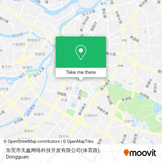 东莞市天鑫网络科技开发有限公司(体育路) map