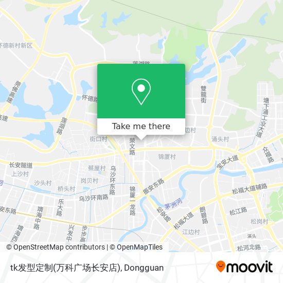 tk发型定制(万科广场长安店) map