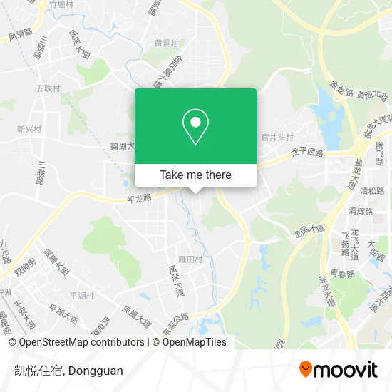 凯悦住宿 map