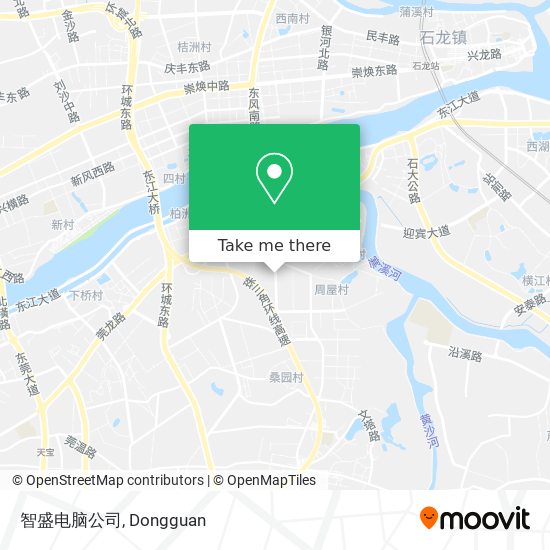 智盛电脑公司 map