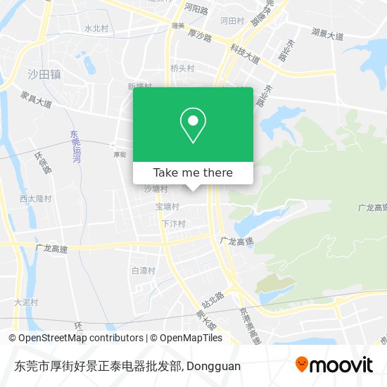 东莞市厚街好景正泰电器批发部 map