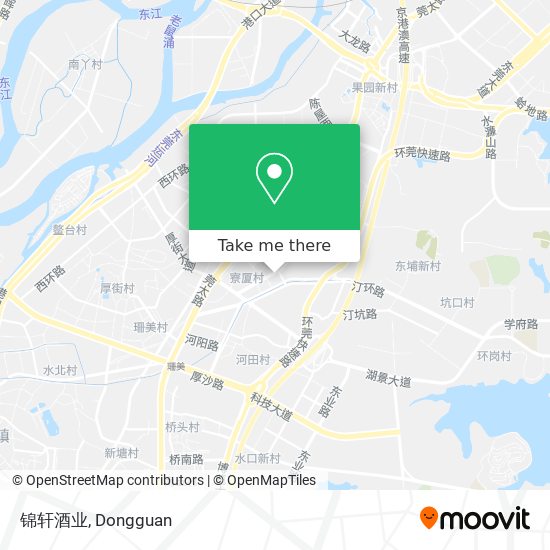 锦轩酒业 map