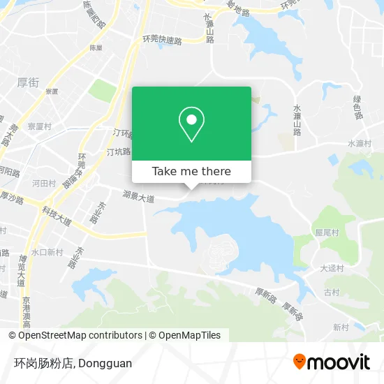 环岗肠粉店 map