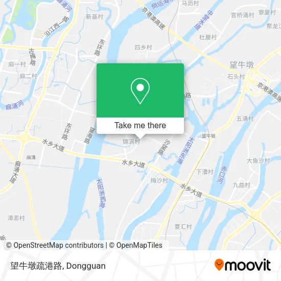 望牛墩疏港路 map
