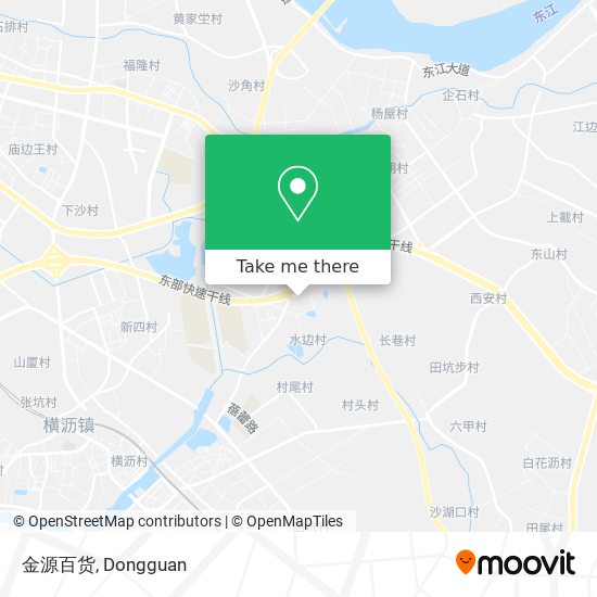 金源百货 map
