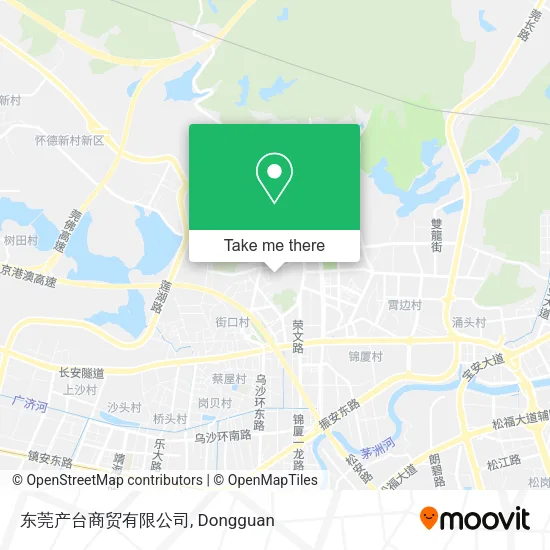 东莞产台商贸有限公司 map