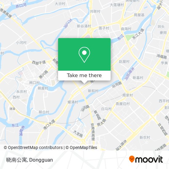 晓南公寓 map