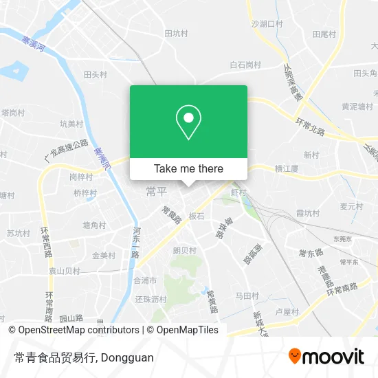 常青食品贸易行 map