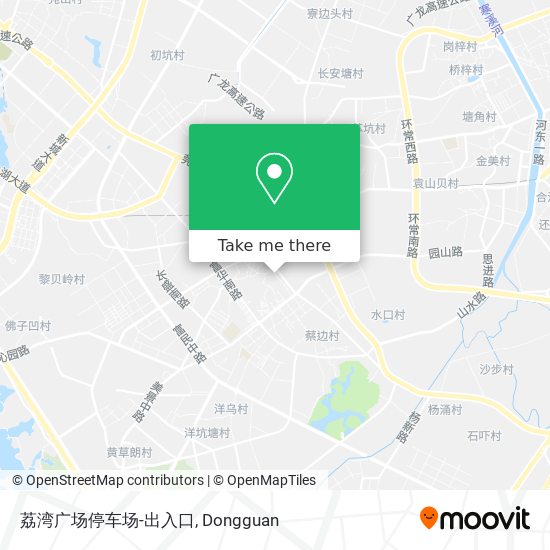 荔湾广场停车场-出入口 map
