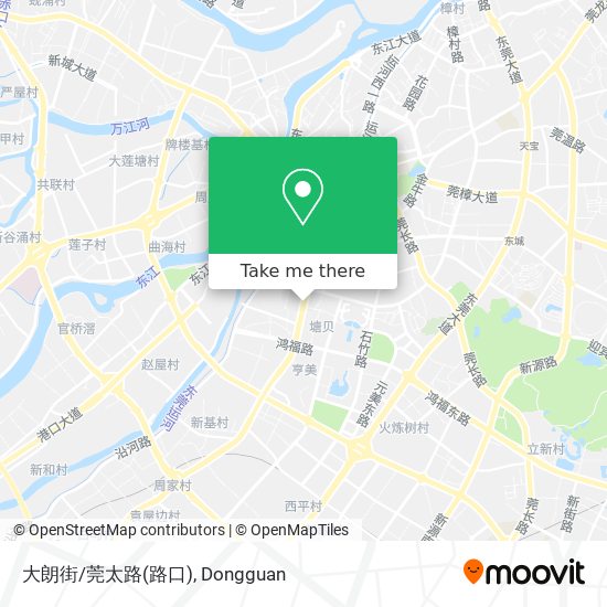 大朗街/莞太路(路口) map