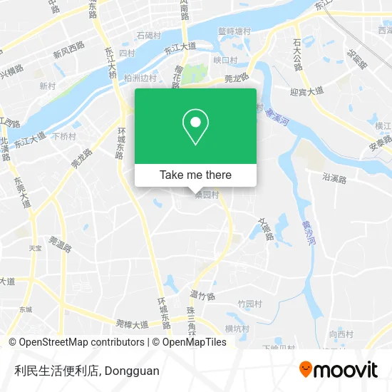 利民生活便利店 map