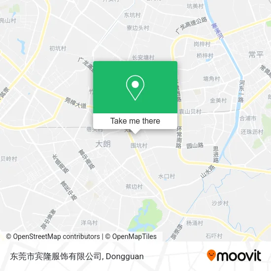 东莞市宾隆服饰有限公司 map