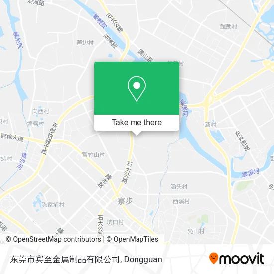 东莞市宾至金属制品有限公司 map