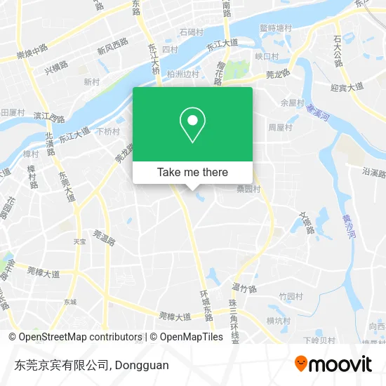 东莞京宾有限公司 map