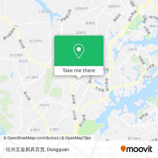 任兴五金厨具百货 map