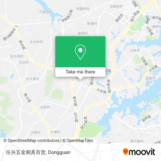 任兴五金厨具百货 map