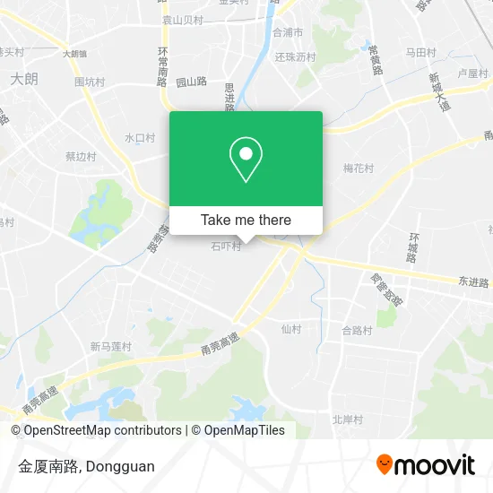 金厦南路 map