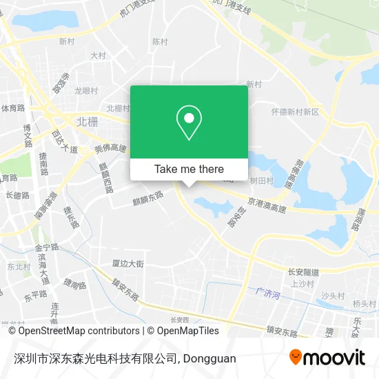 深圳市深东森光电科技有限公司 map