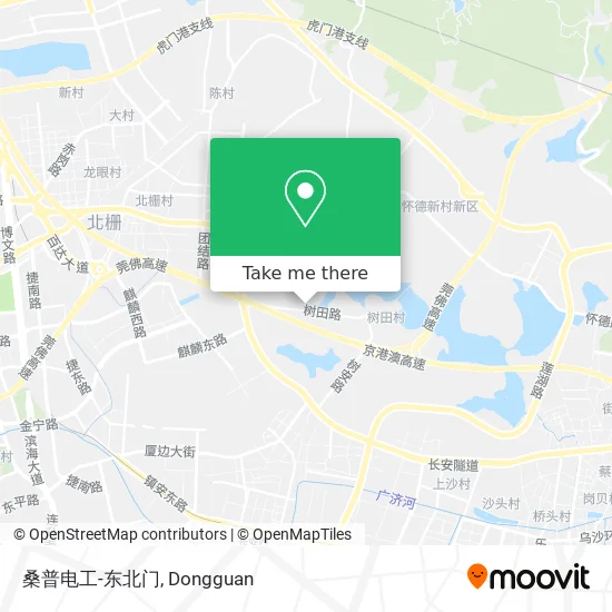 桑普电工-东北门 map