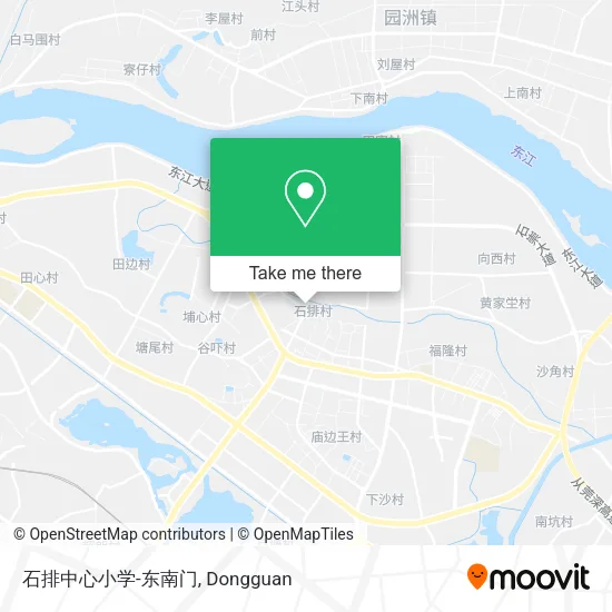 石排中心小学-东南门 map