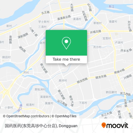 国药医药(东莞高埗中心分店) map