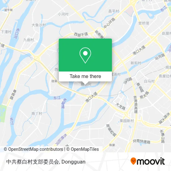 中共蔡白村支部委员会 map