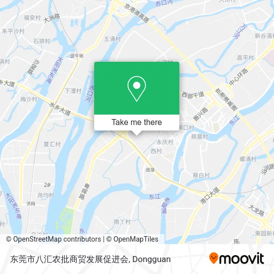 东莞市八汇农批商贸发展促进会 map