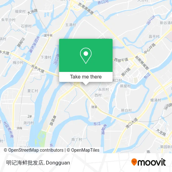 明记海鲜批发店 map