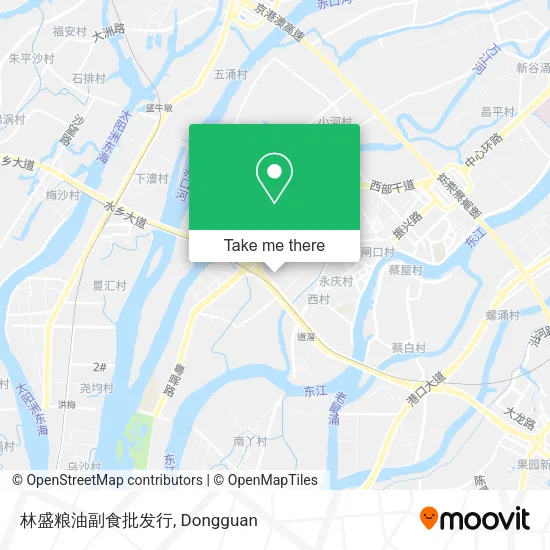林盛粮油副食批发行 map