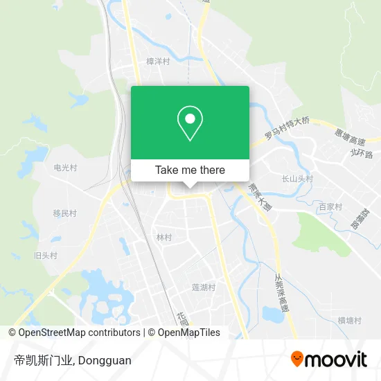 帝凯斯门业 map