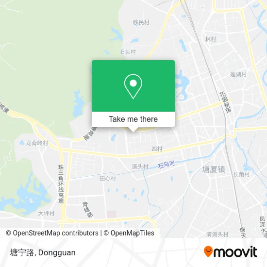 塘宁路 map