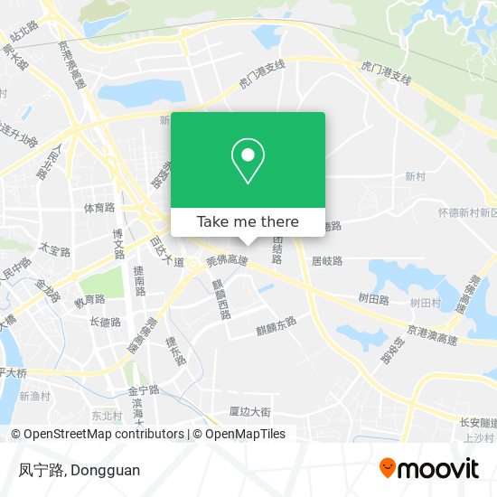凤宁路 map