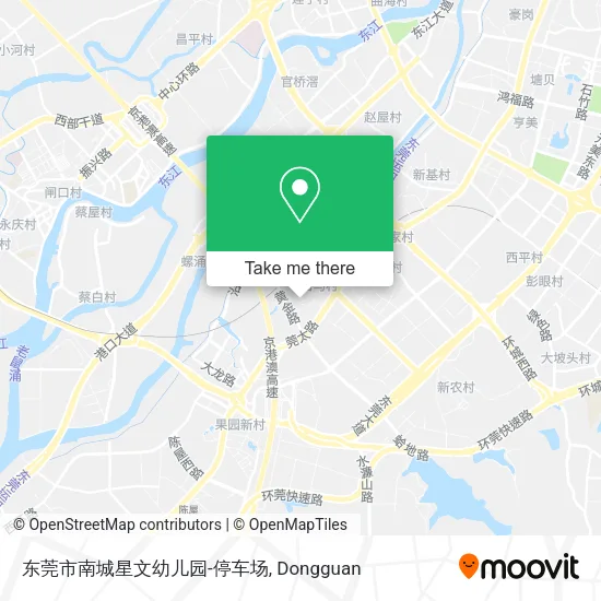东莞市南城星文幼儿园-停车场 map