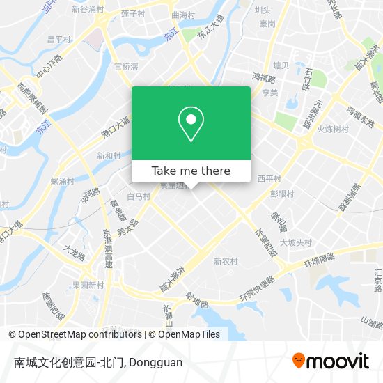 南城文化创意园-北门 map