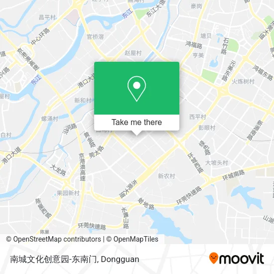 南城文化创意园-东南门 map