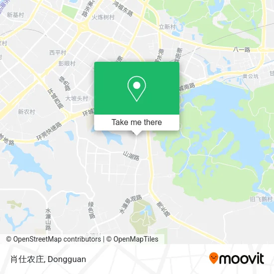 肖仕农庄 map