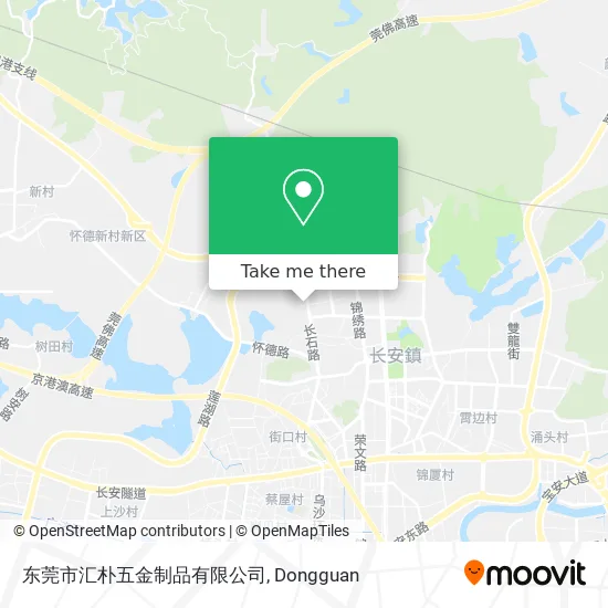 东莞市汇朴五金制品有限公司 map