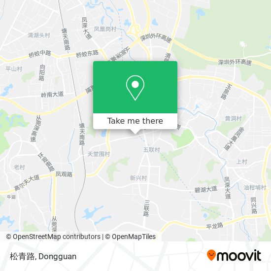 松青路 map